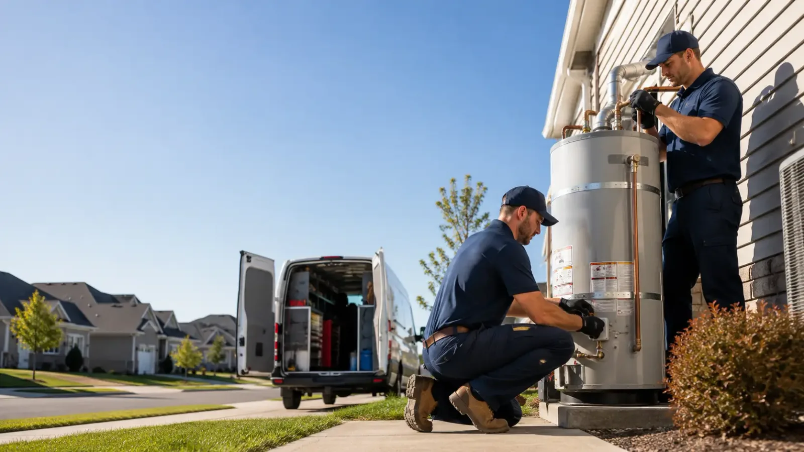 Water Heater Installation in Bend, TX